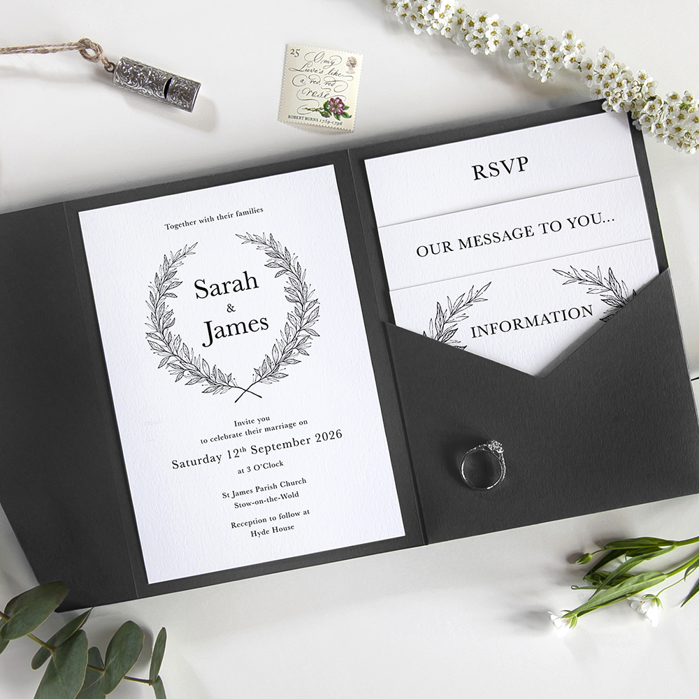 Pocketfold invites on sale